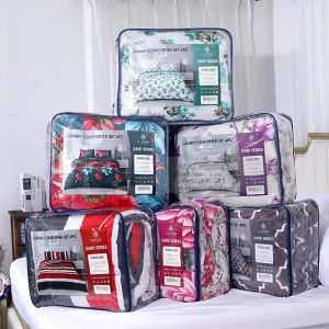 4 Piece Bedding Duvet Set Comforter Sets Bedding Cotton Comforter Sets King Size for Cold