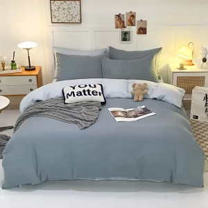 4 Piece Loycell Comforter Cover Bedding Set With Pillowcases Bed Sheet New Release Bedding Sheets and Duvet Cover Sets