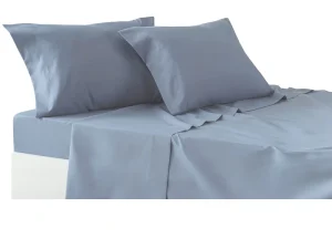 4 Piece Plain Microfiber Duvet Cover Set with Polyester Filling Fitted Sheet Top Sheet Two Pillowcases 50x70cm