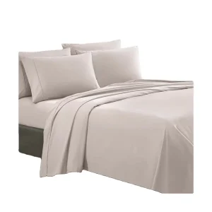 4 Pieces Brushed Microfiber Duvet Cover Bedding Set With Pillowcase
