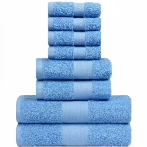 4 in 1 Set Promotion Solid Color Bath Towel Coral Fiber Bath Towel Thick and Absorbent Towel