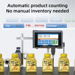 4.3inch Production Line Inkjet Printer Machine for Small Business Digital Printing Logo Printer