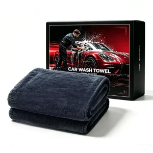 40*40cm 1200-1400gsm Edgeless Twisted Loop Auto Detailing Microfiber Car Care Drying Wash Cleaning Towel Cloths