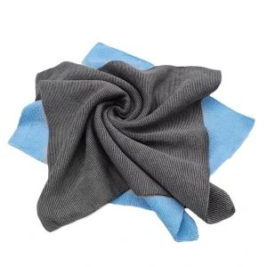 40*40cm Edgeless Pearl Microfiber Car Wash Towel Plated Crystal Plating Wax Strong Absorbent Cloth Towel