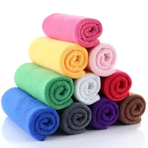 40*80cm Modern Barbershop Beauty Salon Towels Microfiber Fast Drying Hand Towels with Logo Custom