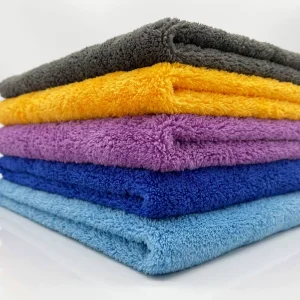 400GSM Edgeless Coral Fleece Microfibre Towel Luxury Scratch Free Detailing Drying Cloth Premium Auto Wash Care Supply