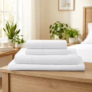 400TC Cotton Sheets Various Colors of Natural Soft Cooling Bed Sheet Set