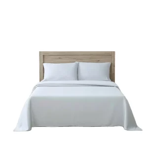 400TC OEKO TEX Silver Ion Bamboo Bed Sheets Flat Sheet