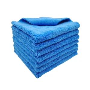 400gsm Microfiber Car Drying Towel High and Low Hair Microfiber Towel Custom logo Car Detailing Cleaning Towel