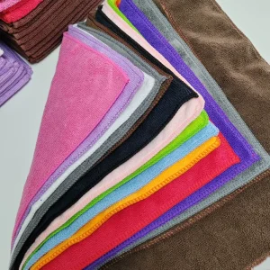 40X40CM 300GSM Home Use Microfiber Towel Set Lint free Non stick Oil Dish Towel Rags Effective Clean Kitchen Cleaning Cloth