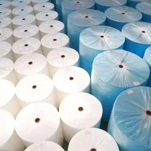 40gsm 35gr Breathable Waterproof Anti static Spunbond Non Woven Fabric Face Masks Shoe Covers Caps Clothing PP SMMS SMS Medical