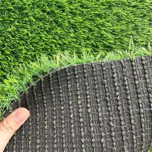 40mm High Density Fireproof Green Grass Artificial Turf Synthetic Natural Soft Carpet Easy Installation Use for Landscaping
