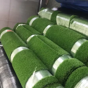 40mm UV Resistant Green Grass Carpet Durable Synthetic Turf Artificial Lawn for Public Park Landscape