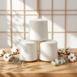 40s 3 Regenerated Polyester Sewing Yarn Recycled Poly Corespun