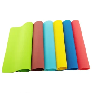 40x30cm Large Eco-Friendly Modern Silicone Baking Mats High-Temperature Resistant Square Place Pads 7.5mm Thick for Kitchen BBQ