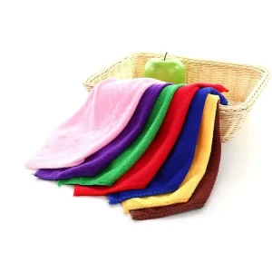 40×40 Colorful High end Quality Microfiber Towel for Multi Purpose Home Kitchen Factory Direct Price
