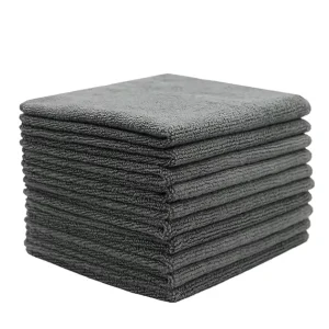 40x40cm 260gsm All Purpose Microfiber Towel Lint free Absorbent Kitchen Household Cleaning Cloth Scratch free Car Wash Towel