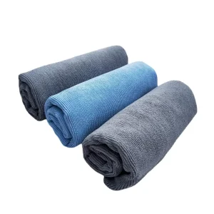 40x40cm 350GSM Woven Edgeless Quick Dry Pearl Microfiber Towel Ceramic Coating Removal Leveling Auto Detailing Home Car Wash