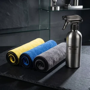 40x40cm Coral Fleece Microfiber Car Drying Towel Lint Free Quick Dry Wash Cloth Scratch Free Streak Free for Vehicle Glass Body
