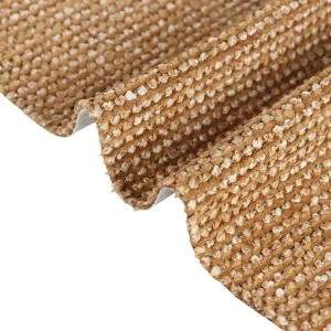430g Heavyweight 100% Polyester Chenille Loop Yarn Sofa Fabric Abrasion Resistant Throw Pillows Seat Cushion Backrest Pad