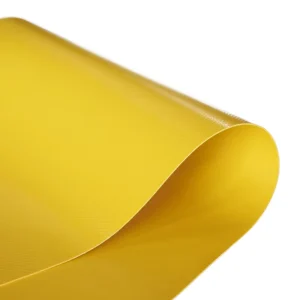450GSM 550GSM Yellow Marine Raft PVC Fabric Woven Industrial Vinyl Floorcloth Material Textile