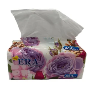 450pcs Facial Tissue Travel Use Cotton Pocket Style Soft Touch