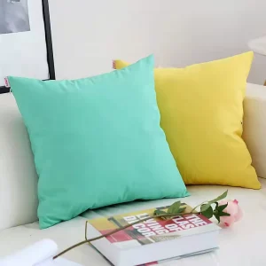 45X45 Camel Color Waterproof Flame Retardant Back Cushion Pillow Seat Cushion for Indoor and Outdoor Use