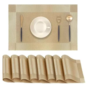 45x30cm PVC Place Mats Waterproof and OilProof Table Setting Elegant Dinner Lunch Coffee Washable Durable Palcemat