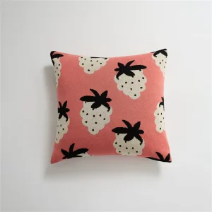 45x45cm Starry Raspberry 100% Cotton GB31701 Class a Soft Breathable Sofa Decorative Throw Cushion Pillow Cover