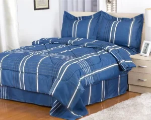 4PCS Solid Color Bedding Set Bed Linen with Pillows in a Price