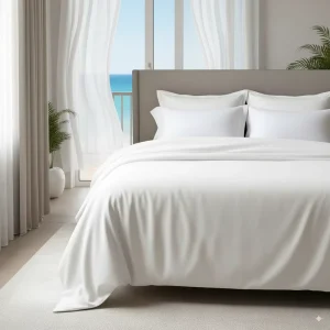 4PCS Twin Full Queen King 100% Polyester Knitted 400TC Customizable Wedding Home Hotel Sheet & Pillowcase Set