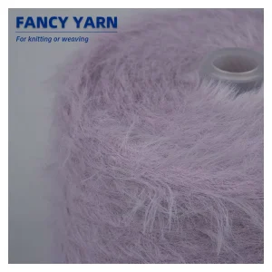 4cm Nylon Mink Fancy Yarn Gold Supplier for Luxurious Textiles 1000KG MOQ