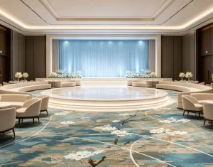 4m Broadloom Commercial Carpet Back Nylon Sound Absorb Cushioned Bulk Resale Hotel Lobby Wall to Wall Roll