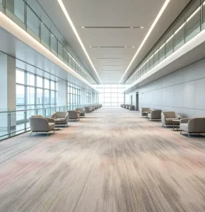 4m Commercial Custom Jacquard Hotel Carpet Fabric Back Nylon Fire Resistant Sound Absorbing Commercial Renovator Lobby Hallway