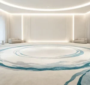 4m Hotel Custom Broadloom Tufted Carpet Action Back Nylon Anti Slip Durable Trade Partner Guest Room Lobby Passage Space