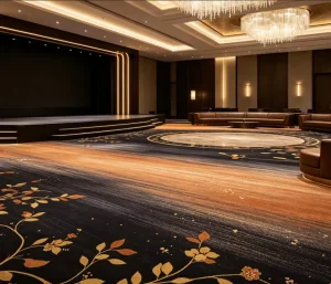 4m Wall to Wall Nylon Carpet Roll PVC Back Fire Retardant Hypoallergenic Factory Direct Supply Hotel Stair Floor Cover