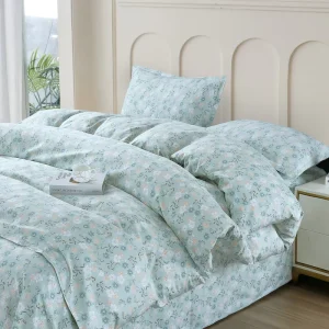 4pcs Cotton Duvet Cover Set Bed Sheet King Size Duvet Bedding Set Comforter Quilt Cover