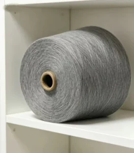 5# Grey 21S 100% Polyester Spun Yarn High Tenacity Raw Widely Used in Work Socks Knitted Products Workwear Fabrics