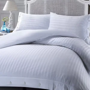 5-Star 100% Cotton Hotel Bed Linen Plain Style Flat Sheet Fitted & Flat Sheets