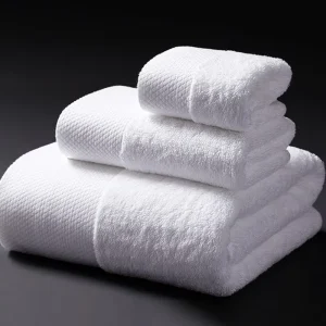 5 Star Extra Large Hotel Towel Bathroom Plain Weave Terry 100% Cotton Premium Plush Terry Bath Towels & Tub Mats