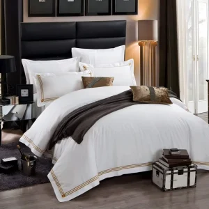 5 Star HOTEL King Size Bedding Sets 4pcs 100%cotton Luxury Comforter Custom Soft and Comfortable