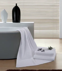 5 Star High Quality Luxury White Custom Logo 100% Cotton Soft Bath Towel Set for Hotel