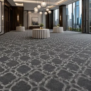 5 Star Hotel Hallway Space Wall to Wall Carpet Comfortable Corridor Custom Carpet Machinemade Axminster Carpet