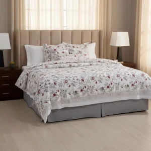 5 Star Hotel Princess Printed White Pillow Case Duvet Cover Bed Covers Bedding Set Cotton 400TC Eco friendly Soft Hand