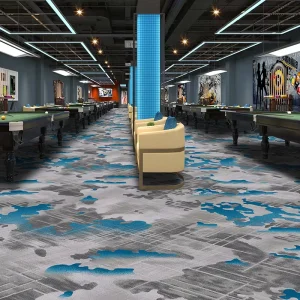 5 Star Hotel Wall to Wall Carpet Modern Cut and Loop Pile Washable for Living Room Las Vegas Casino Flooring Cinemas