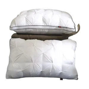 5 Star Luxury Hotel Neck Pillow Cotton Cover Anti Bacteria Polyester Fiber 48x74cm 200TC Home Bed Pillows