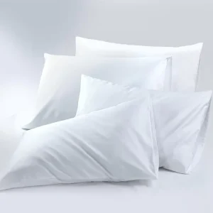 5 Star Luxury Hotel Pillow Core Custom Size Solid Neck Design 100% Cotton Cover Bed Pillow with Custom Logo