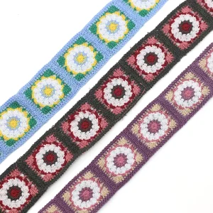 5.5cm Crochet Lace Trimming Embroidery Lace Trimming for Clothing Dress Bag Accessories
