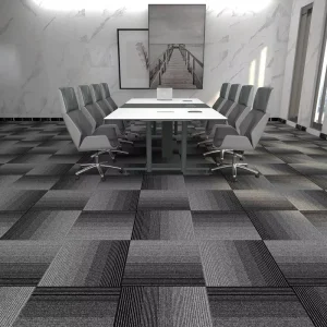50*50cm Polypropylene Carpet Tiles Commercial & Office Use Factory Direct Shipping