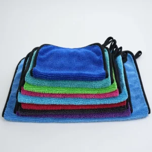 500GSM 600GSM 700GSM 800GSM Microfiber Car Care Twisted Loop Wash Microfiber Friend Drying Free Auto Detailing Cleaning Towel